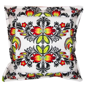 POSZEWKA NA PODUSZKĘ, FOLK- WYPRZEDAŻ