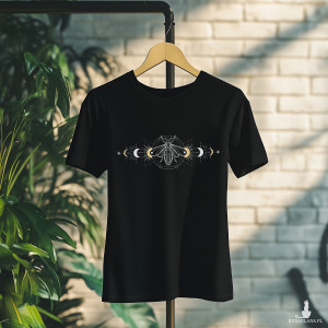 Koszulka - Święta geometria - Cykada z gwiezdnym ornamentem #20