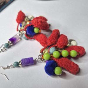 Kolczyki boho dlugie