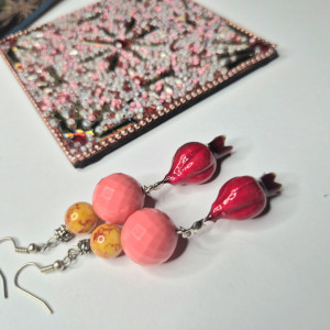 Kolczyki boho dlugie