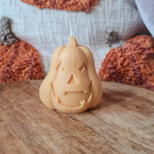 Świeca sojowa dynia halloween