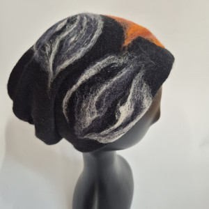 Czapka wełniana czarna