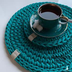 Podkładka ze sznurka