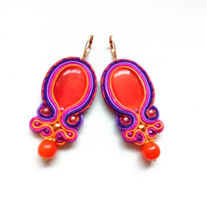 kolczyki sutasz Owocowy Sad