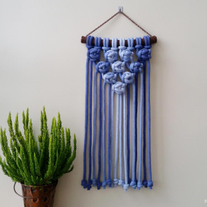 Makrama na ścianę FOL2.