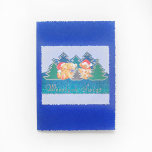 granatowa kartka świąteczna, mikołajkowa kartka, Boże Narodzenie kartki, fajne kartki bożonarodzeniowe, kartki z okazji świąt Bożego Narodzenia, świąteczne kartki dla dzieci, ładne kartki