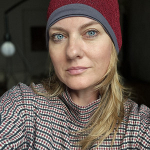 opaska ażurowa bordo