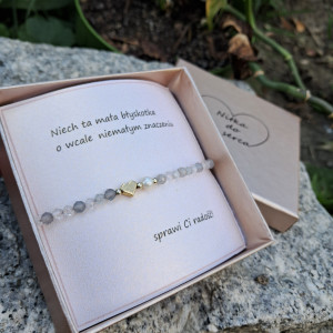 Bransoletka z serduszkiem