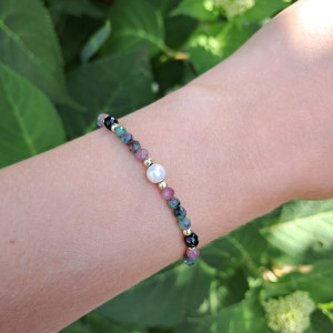 Bransoletka z turmalinem