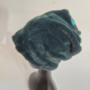 Futrzana  sztuczne futro czapka