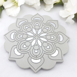 Podkładka betonowa kwiatowa mandala