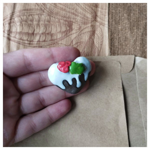 Broszka lukrowany pierniczek