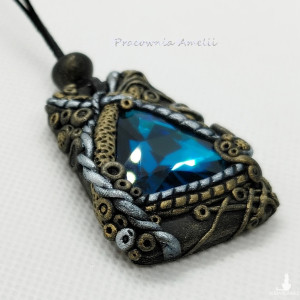 polymer clay morski klejnot