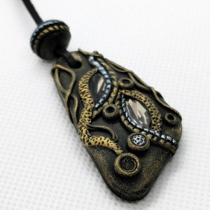 polymer clay kryształowe markizy