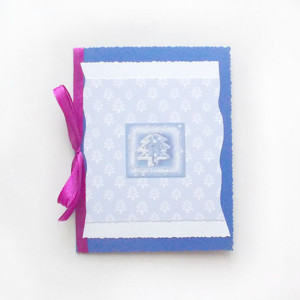 nowoczesna kartka na Boże Narodzenie, świąteczne kartki bez życzeń, Boże Narodzenie kartki dla firm, granatowa kartka na Święta, kartka z choinką, noworoczne kartki