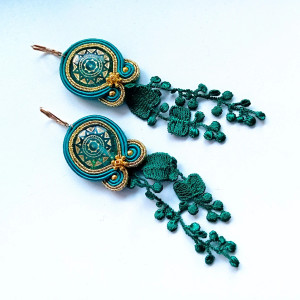 kolczyki sutasz Pacific Flowers