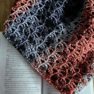 Komin ręcznie wykonywany na szydełku K07