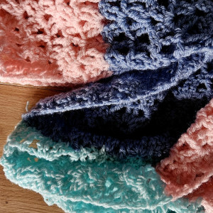 Komin ręcznie wykonywany na szydełku K13