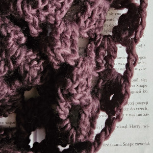 Komin ręcznie wykonywany na szydełku K17