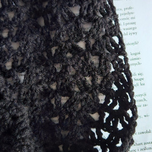 Komin recznie wykonywany na szydełku K26