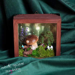 Diorama z Borowikiem Szlachetnym