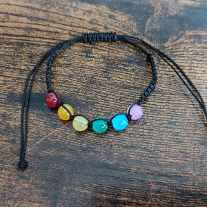 Bransoletka Handmade Tęcza