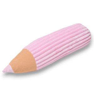 Kredka minky, ochraniacz, poduszka wałek, zagłówek dla dziecka, podłużna poduszka, duża kredka różowa