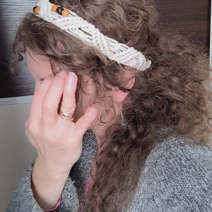 Opaska do włosów, dwustronna