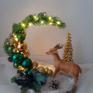 Ozdoby bożonarodzeniowe, stroiki świąteczne