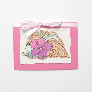 boho kartki na różne okazje, kwiaty kartka bez życzeń, pastelowa kartka z kwiatkiem, różowa kartka okolicznościowa, kartki bez tekstu, kartka dla dziewczyny, kartka dla kobiety, fajne kartki