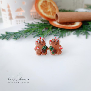 Kolczyki piernikowe ludki