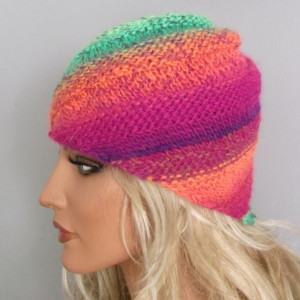 Neonowy zawrót głowy,czapka