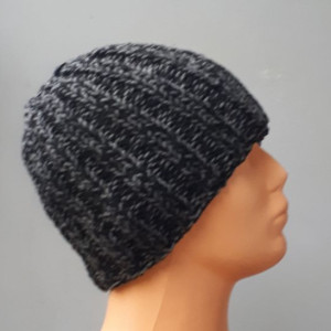 Męska czapka melanż