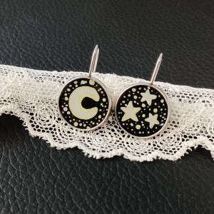 Kolczyki "Gwiezdne noce"
