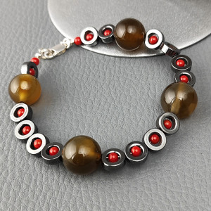 Bransoletka z kamieniami naturalnymi