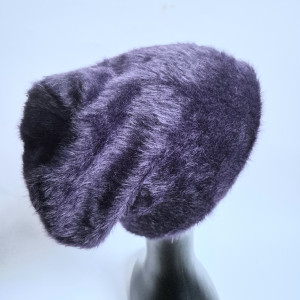 Futrzana  sztuczne futro czapka