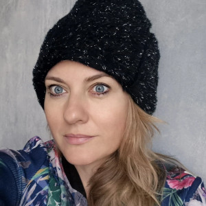 Futrzana  sztuczne futro czapka