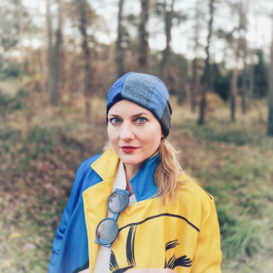 Czapka patchworkowa  boho M