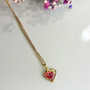 Naszyjnik „Aga” z kwiatami