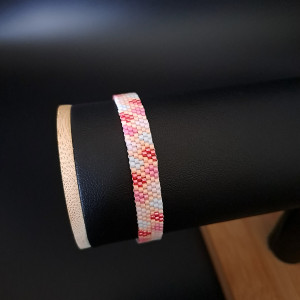 Dziewczęca bransoletka w letnich kolorach