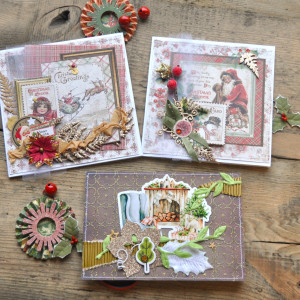Zestaw kartek świątecznych. Kartki świąteczne na Boże Narodzenie