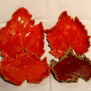 4-elementowy ceramiczny komplet Winogronowiec