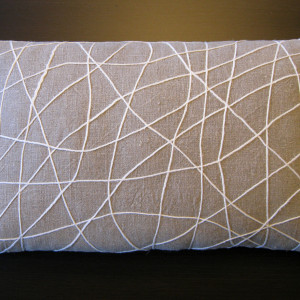 LNIANA STYLOWA poszewka na poduszkę