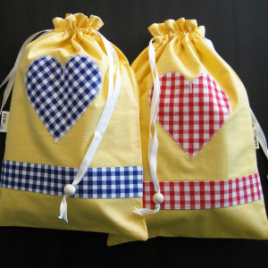 Kolorowe Woreczki podróżne - komplet