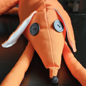 Przytulanka uroczy lis dla wszystkich miłośników małego ksiecia