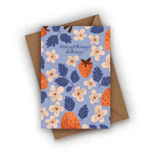 Kartka urodzinowa- Wszystkiego dobrego