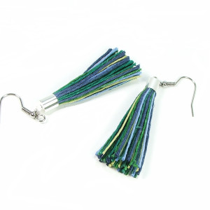 Orzeźwiający kolczyki – Len – Stal szlachetna