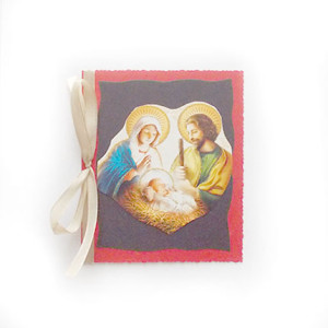 Boże Narodzenie kartka z szopką, stajenka kartka świąteczna, kartka ze Świętą Rodziną, puste kartki na Boże Narodzenie, świąteczne kartki bez życzeń, kartki na Święta