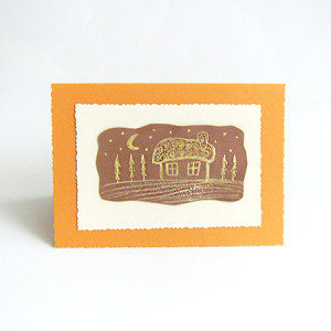 świąteczna kartka bez życzeń, Boże Narodzenie kartki, musztardowa kartka na Boże Narodzenie, rustykalne kartki świąteczne, ręcznie rysowane kartki na Święta, kartki na Nowy Rok, karnety