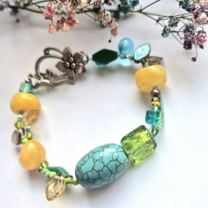 Bransoletka boho duza